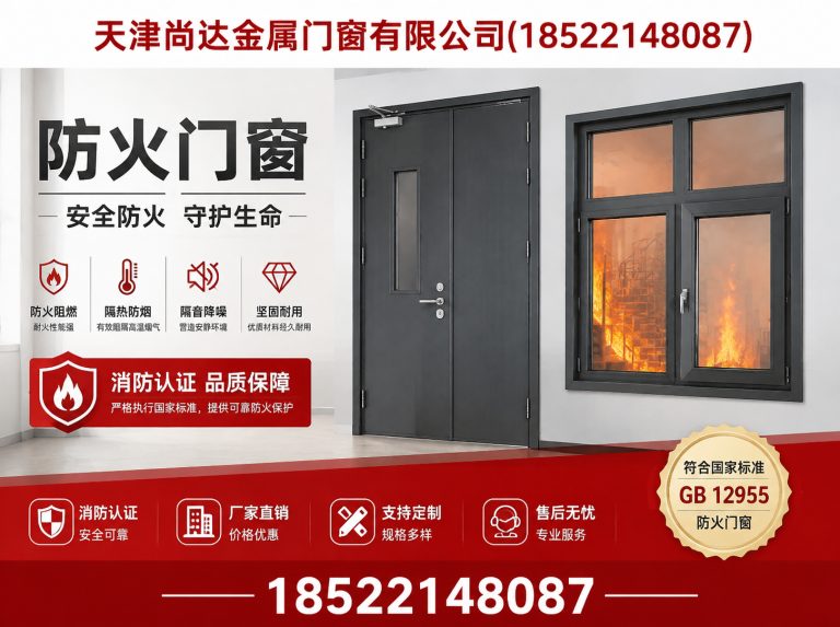 南开区防火门窗展示图